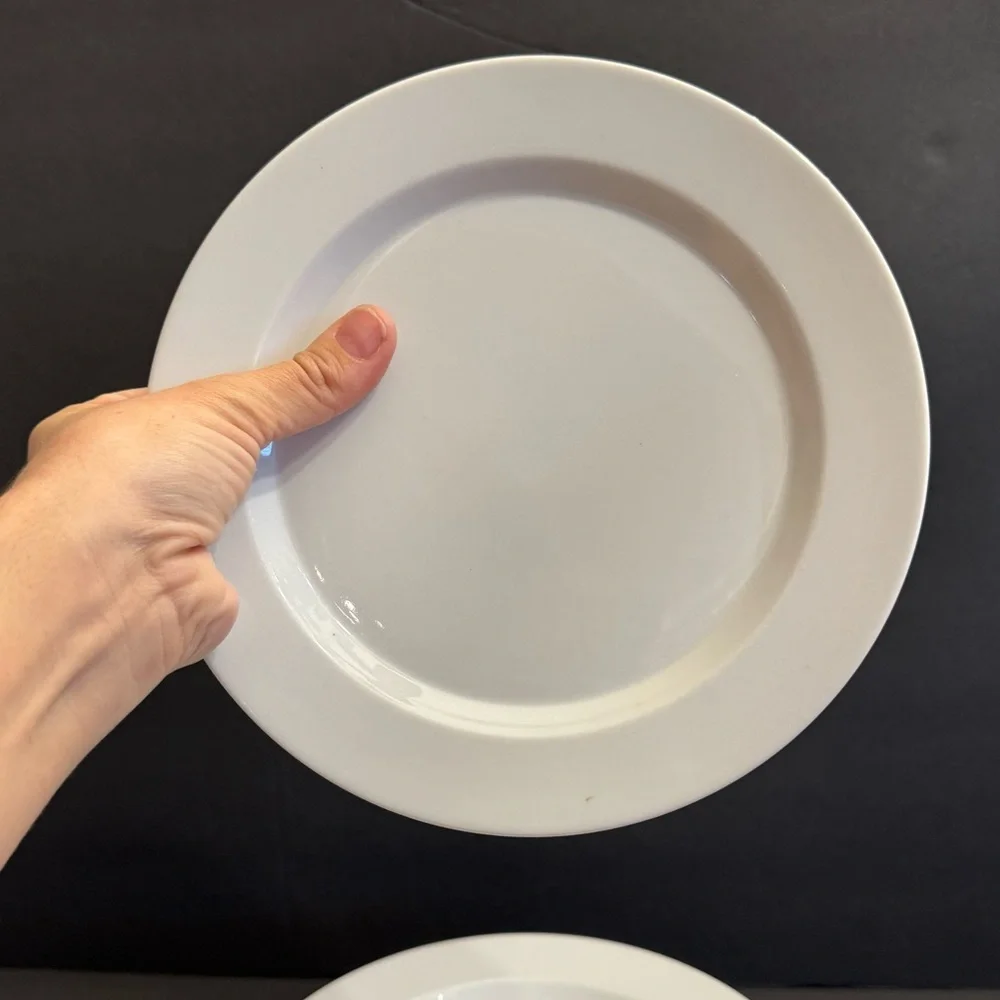 LOT of 4 Tienshan Prelude Salad Plates Wide Rim 8 3/8" - DISCONTINUED - Picture 11 of 16